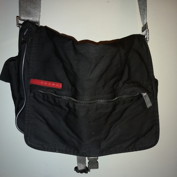 prada sport messenger bag